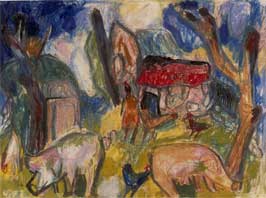 La cour de ferme